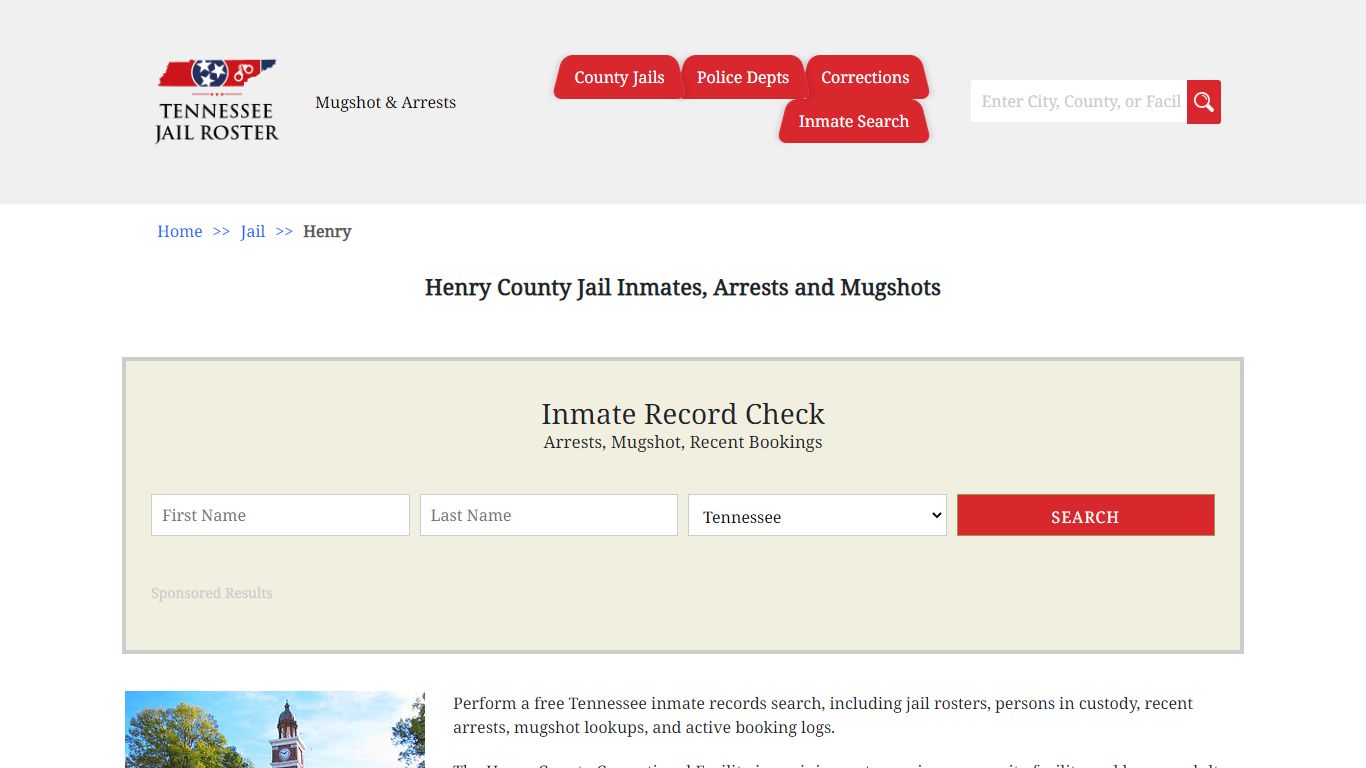 Henry County Jail Inmates, Arrests and Mugshots - Jail Roster Search